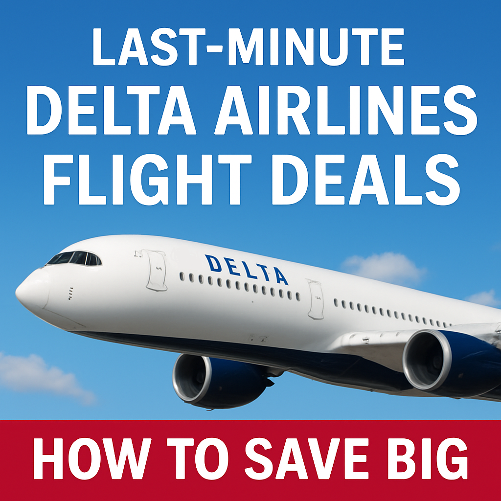 Read more about the article Last-Minute Delta Airlines Flight Deals – How to Save Big