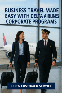 Read more about the article Business Travel Made Easy with Delta Airlines Corporate Programs