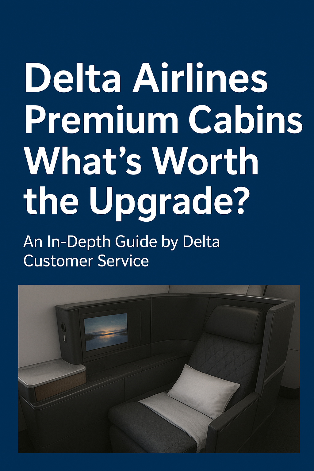 Read more about the article Delta Airlines Premium Cabins: What’s Worth the Upgrade?