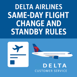 Read more about the article Delta Airlines Same-Day Flight Change and Standby Rules: A Comprehensive Guide